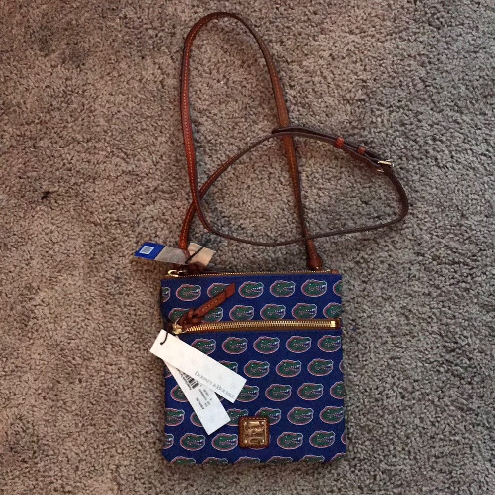 Dooney & Bourke Gators crossbody brand new